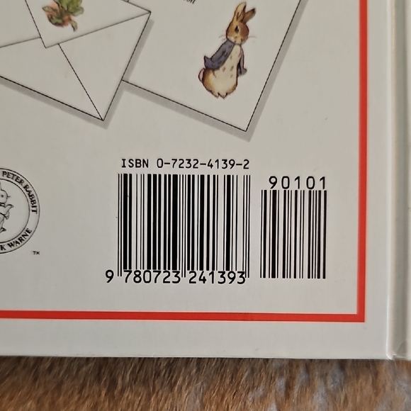 Dear Peter Rabbit Book With Real Miniature Letters - Picture 6 of 6